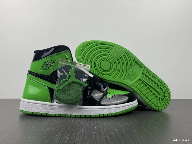 Bmlin Shoes 1 Pine High Air OG Jordan 555088-030 Green 0820